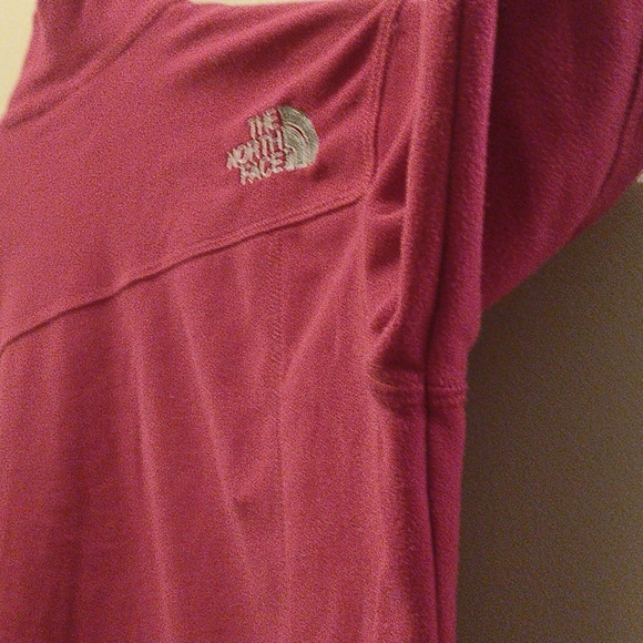 The North Face Pink Fleece Zip Up Sweater - Picture 14 of 14